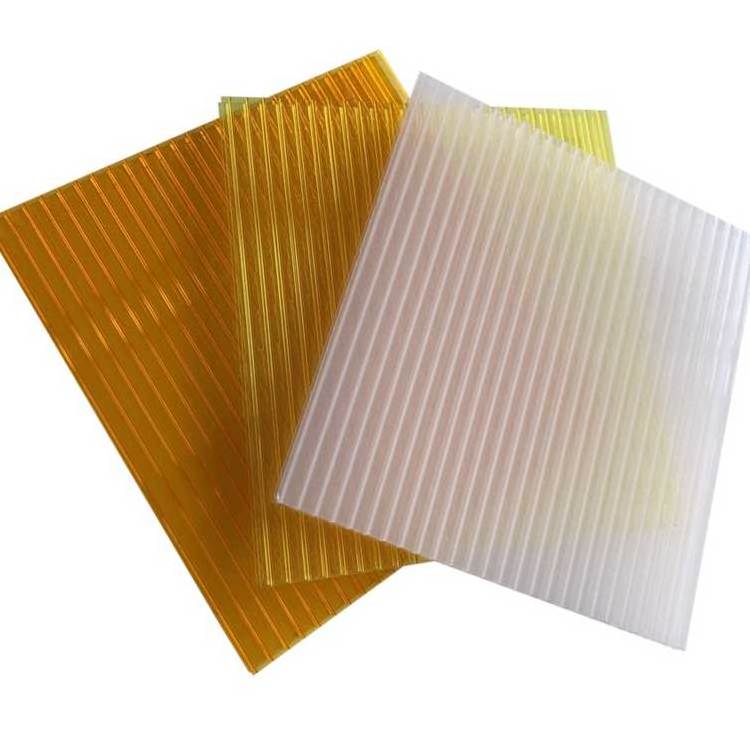 0.3mm Multiwall Polycarbonate Sheet Suppliers Greenhouse Roofing Sun Sheet Plastic Solid Clear Polycarbonate Hollow Panel Price