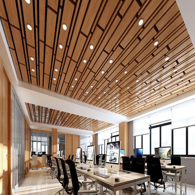 Newest Pop Ceiling Design Slat Ceiling Strip Ceiling In China factory price