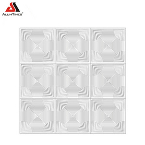 High Quality Hook Type False Panel Price Bedroom Ceiling Designs Rust Resistant Stripe Grate Grid Aluminum Ceiling