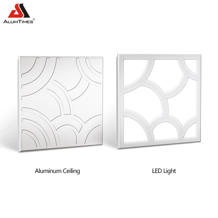 High Quality Hook Type False Panel Price Bedroom Ceiling Designs Rust Resistant Stripe Grate Grid Aluminum Ceiling