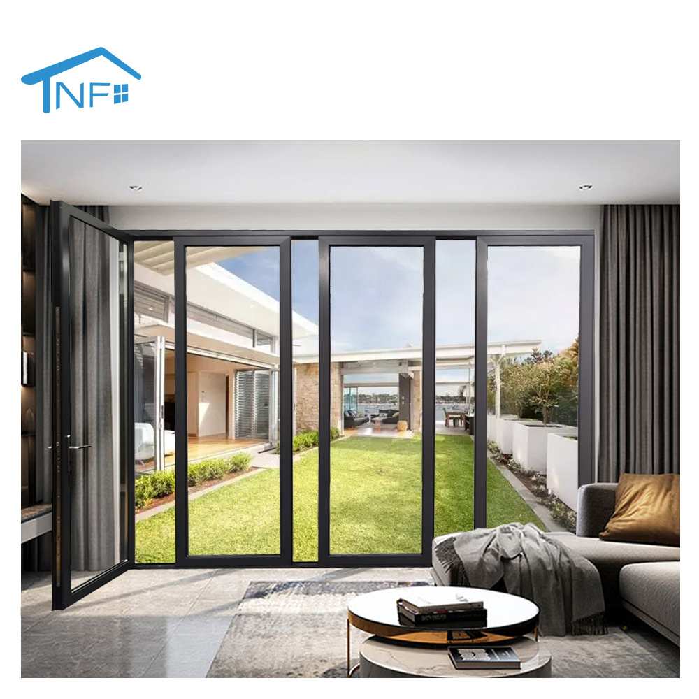 Exterior Aluminium Swing Bi-folding Door Sliding Turn Pivot & Stacking Door Panoramic Patio Door