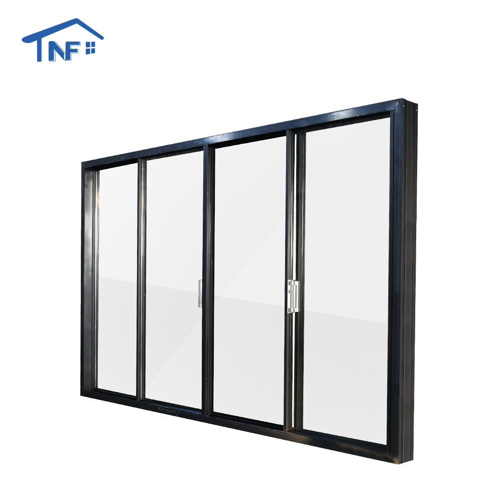 Lift Sliding Heavy Duty Big Vision Patio Door Thermal Break Aluminum Customized Triple Glass Sliding Door