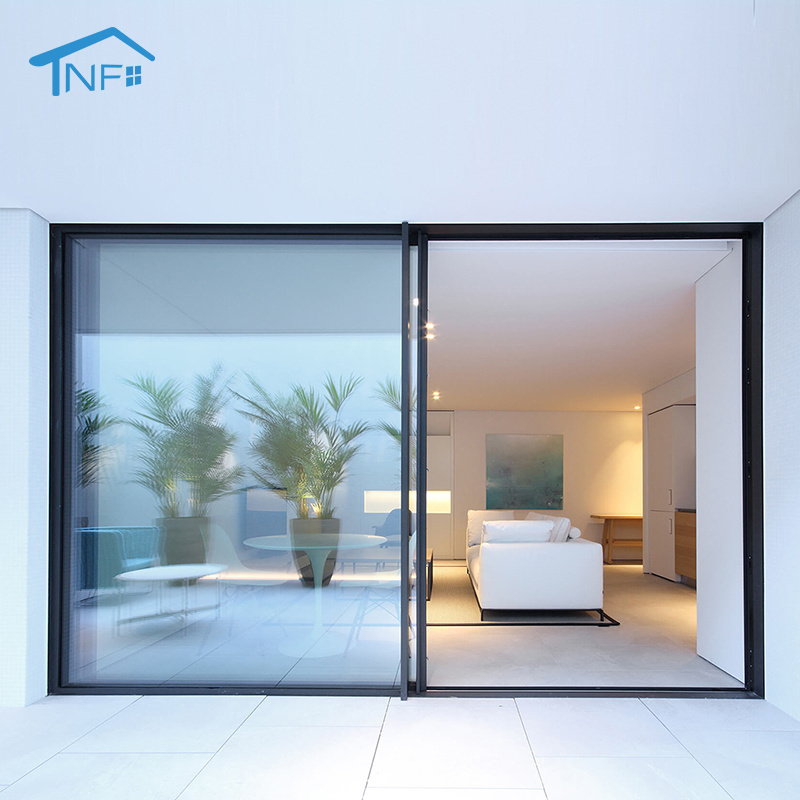 AAMA New design windows doors aluminium frame glass sliding door security sliding door