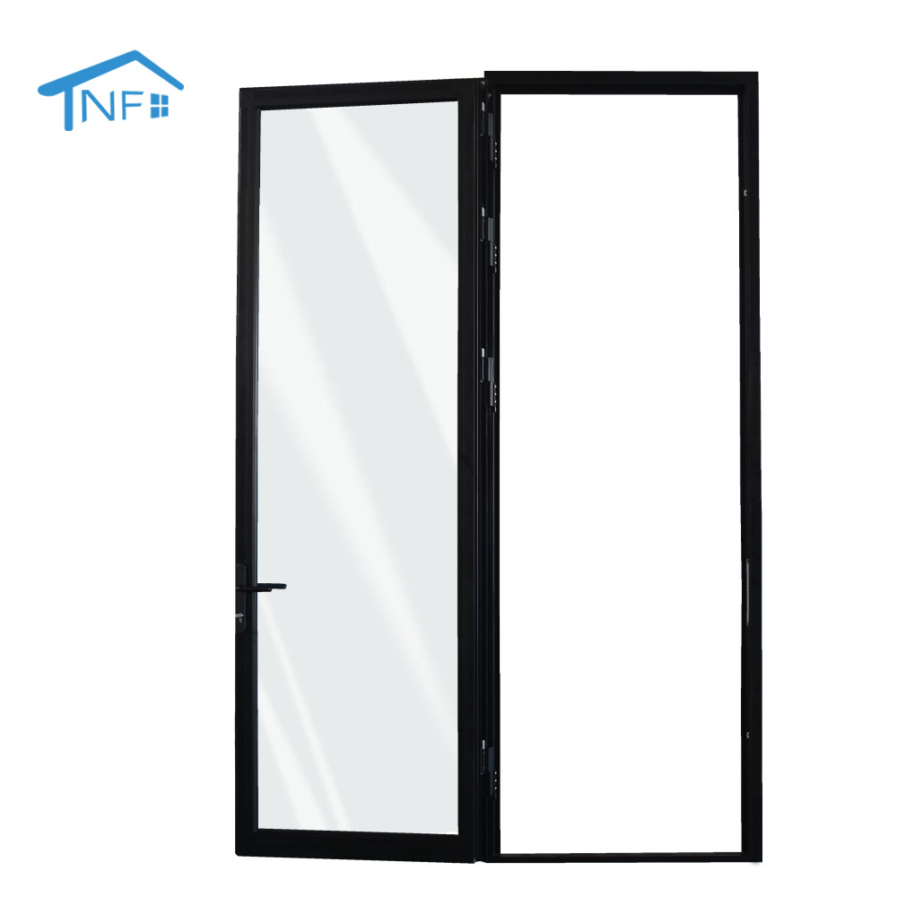 New style frameless aluminum interior noiseless swing door 15 year warranty after sale Service glass doors and windows