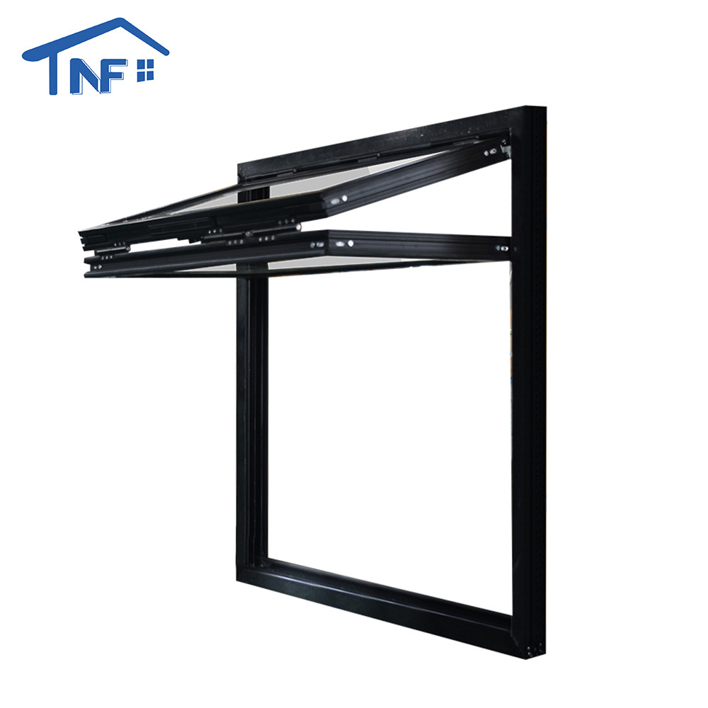 Aluminum soundproof folding up window thermalbreak folding window