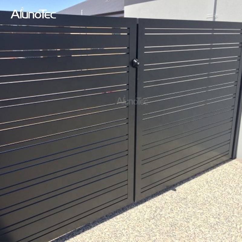 AlunoTec Aluminum Louver Screening Fence Shutters Aluminium Slat Garden Fencing