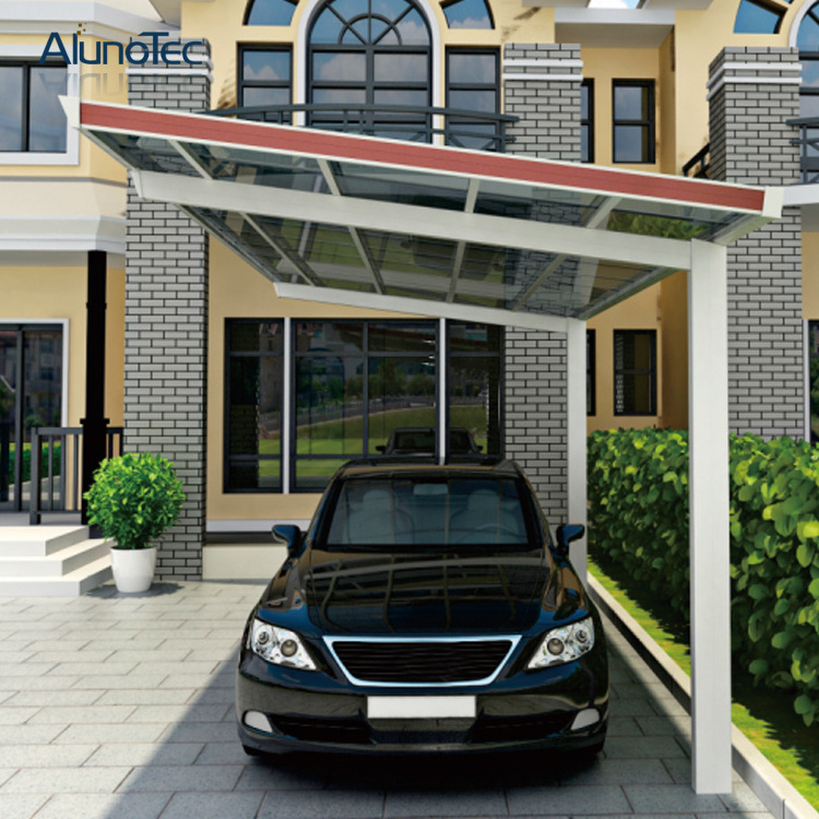 Metal Carport Waterproof Car Shelter Aluminium Polycarbonate Canopy Cover