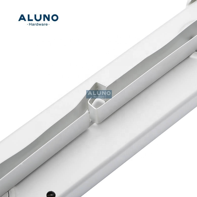 ALUNO Low Cost 102mm Aluminum Alloy Glass Frame For Louver Frame Window