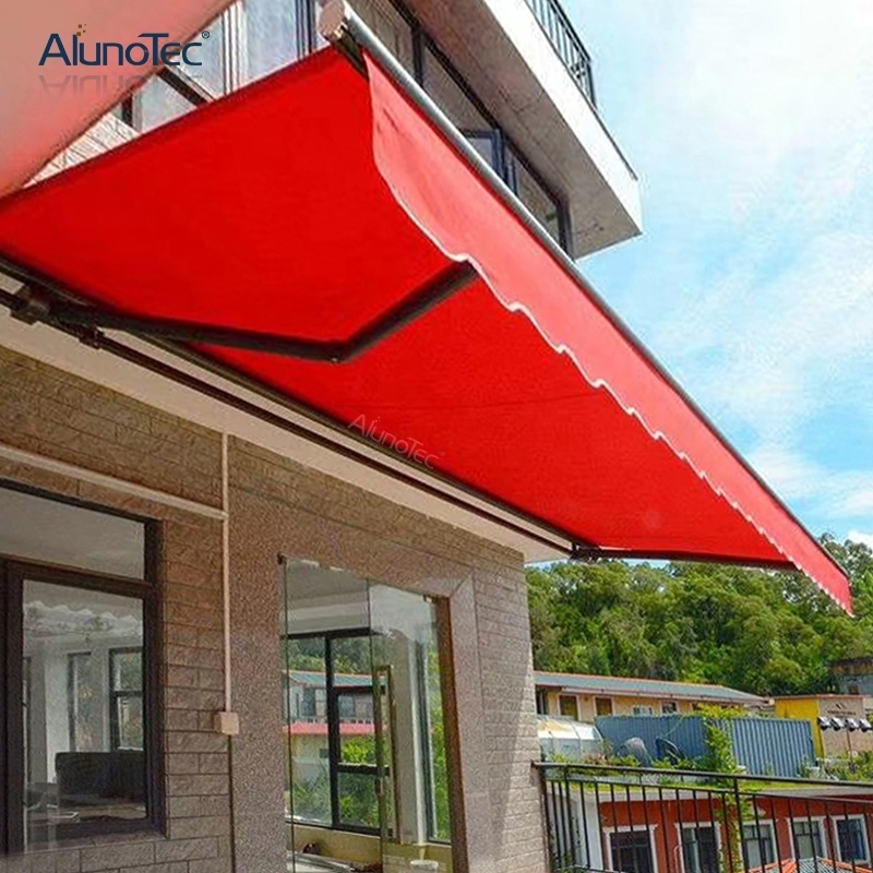 Customized Sunshade Patio Cover Pergola Gazebo Retractable Awnings Folding Arm Balcony Cassette Awning