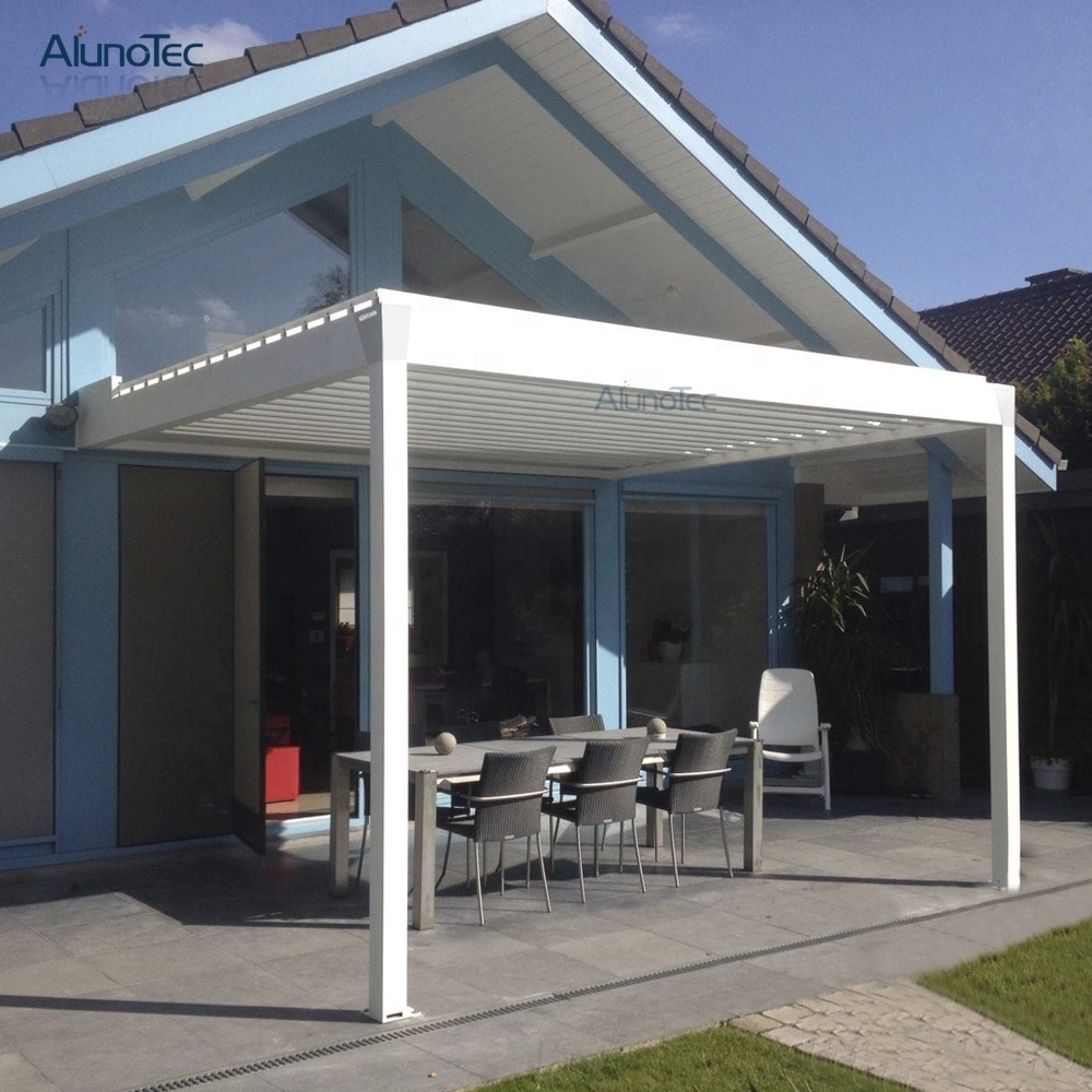 Outdoor Automatic Aluminum Waterproof Pergola Used Pergola For Sale