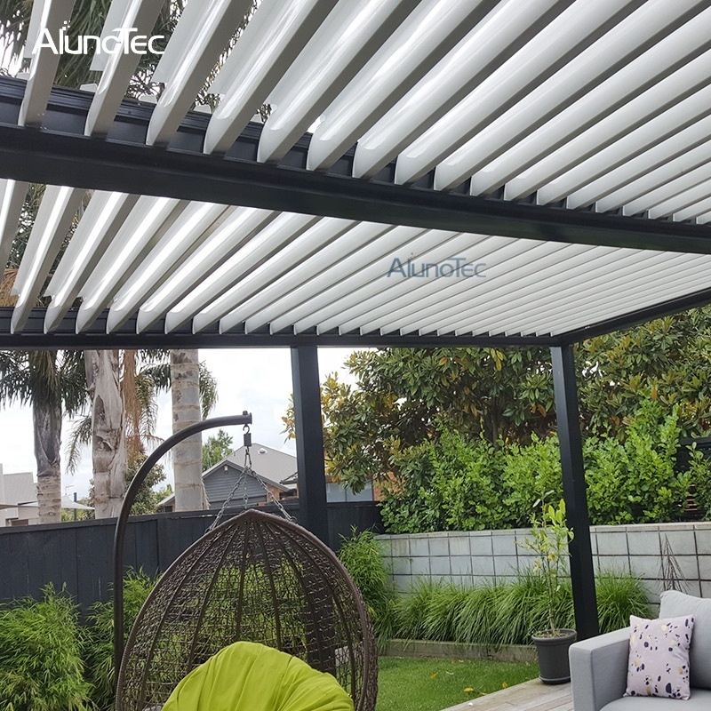 Easily Assembled Outdoor Aluminum Gazebo Assembled Waterproof Pergola