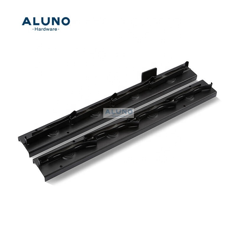 ALUNO Low Cost 102mm Aluminum Alloy Glass Frame For Louver Frame Window