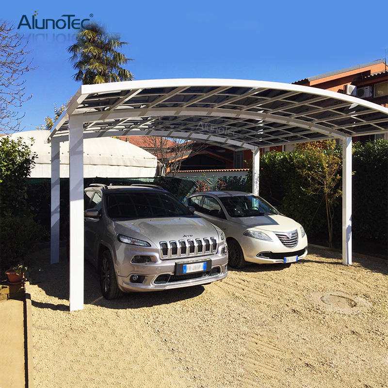 Aluminum Snow Car Storage Shelter Canopy Sun Shade Garages Fixed Carport