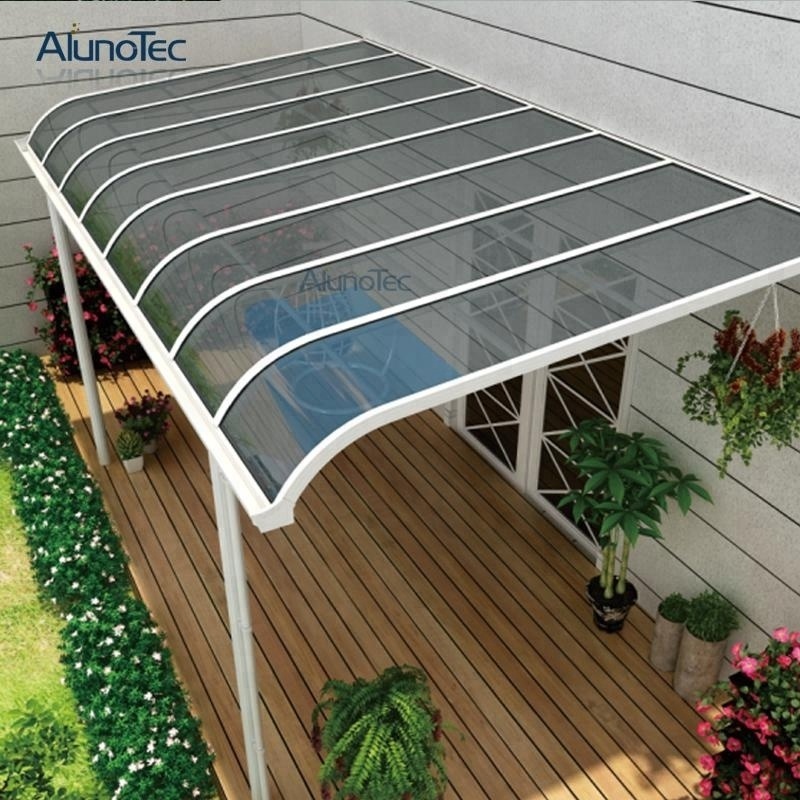 Outdoor Awnings Patio Polycarbonate Roofs Garden Cover Aluminum Roof Awning Terrace Canopy