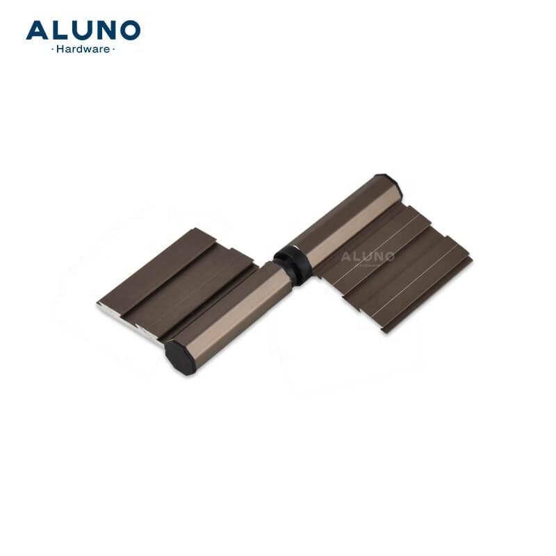 ALUNO Easy to Install Manufacturer Heavy Duty Adjustable Aluminium Hinge Cabinet Doors Hidden Door Window Hinges