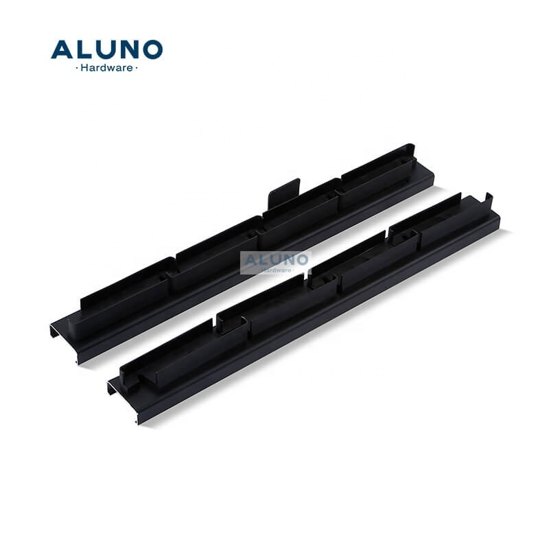 ALUNO SF-700 Wholesale Modern Durable Shutters 4-Inch Aluminum Louvred Shutter Glass Windows Louver Frame