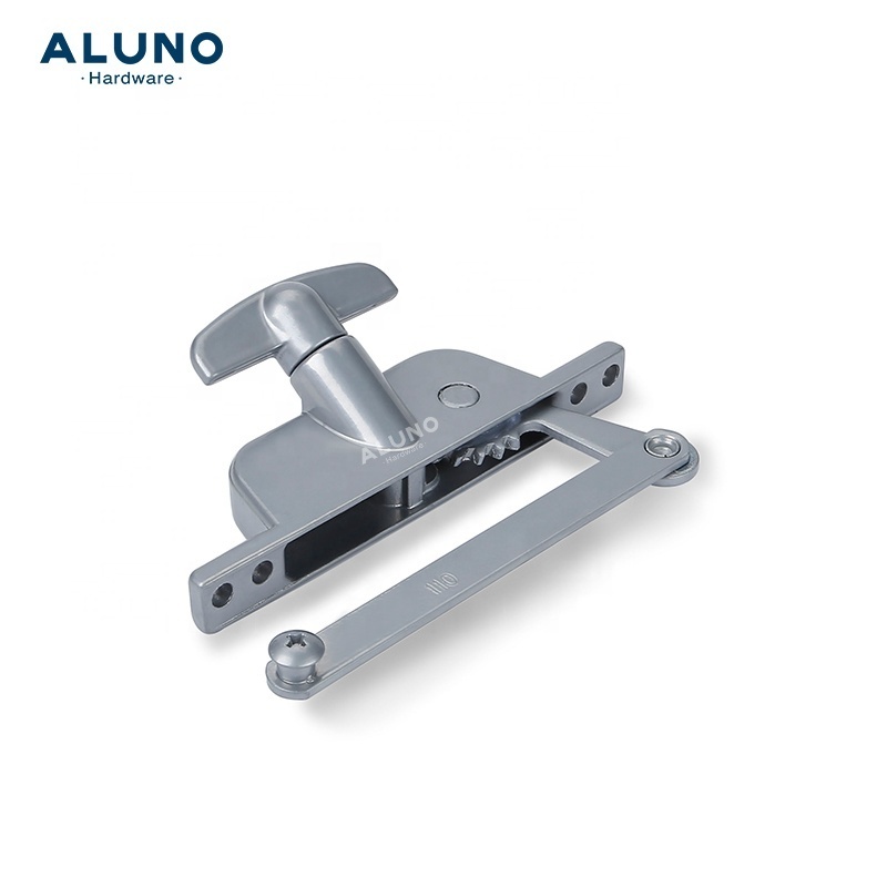 Aluno Factory Wholesaling Sliding Safety Handiness Louver Frame Manual Metal Hardware Window Cranks Crank Handle