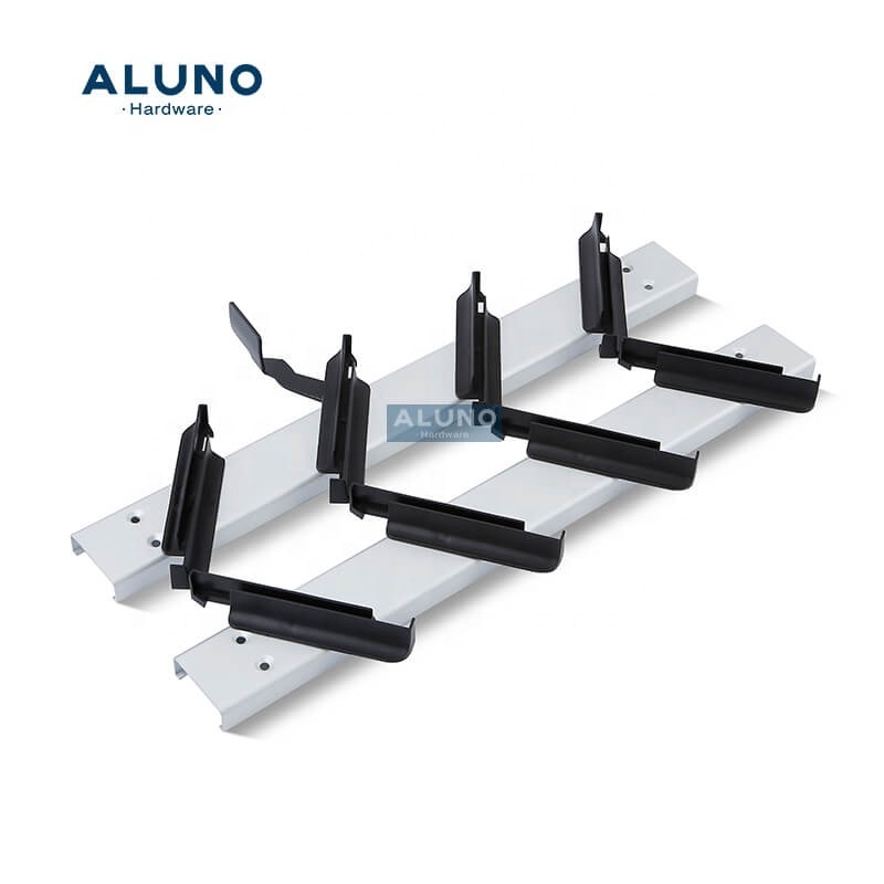 ALUNO Best Quality Housing Decoration Materials Aluminium Glass Louver Window Shutter Frame  with Glass Blade