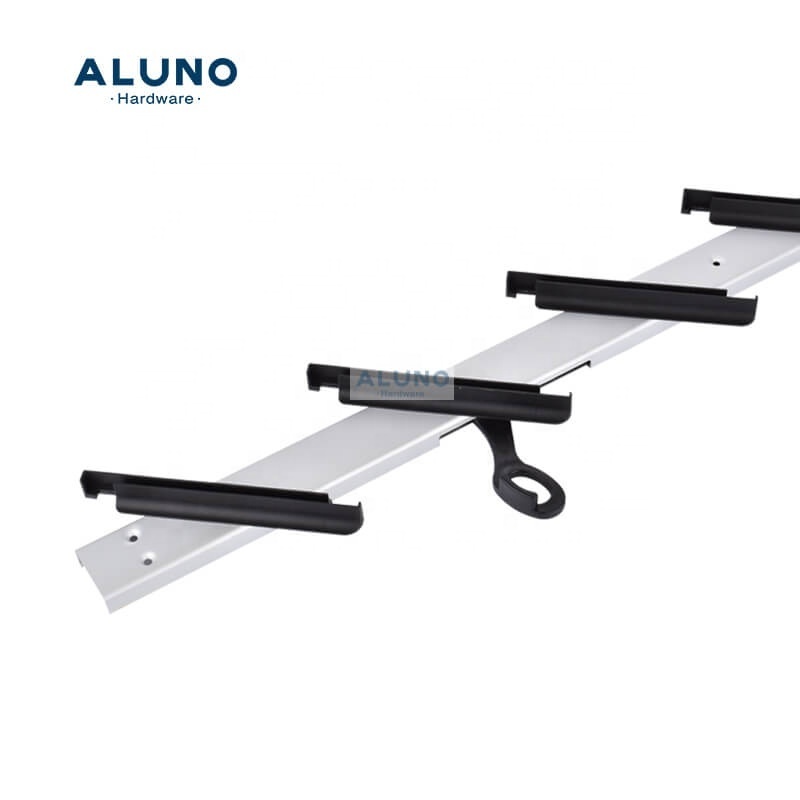 ALUNO Best Quality Housing Decoration Materials Aluminium Glass Louver Window Shutter Frame  with Glass Blade