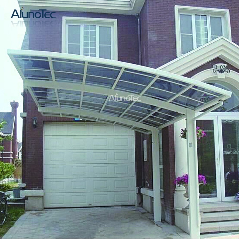 Flat Roof Garden Aluminum Outdoor Carport Cover Canopy for Patio