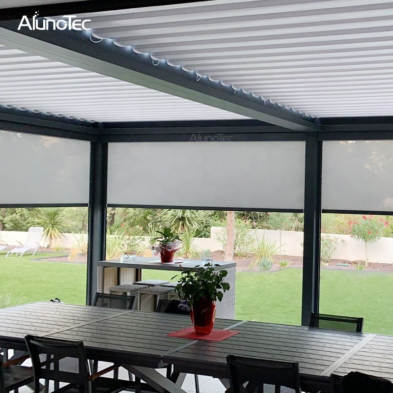 Aluminum Pergola Price waterproof sun shade for pergola Gazebo Price