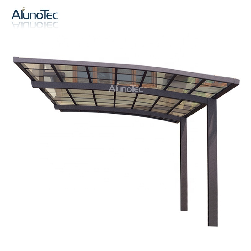 Aluminum Steel Cantilever Gazebo Pergola Car Port Canopy Roof Patio Cover Garages Carport for Garden