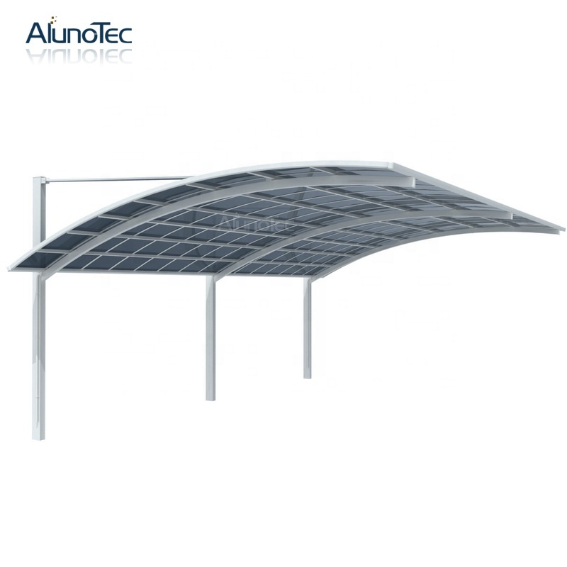 Aluminum Steel Cantilever Gazebo Pergola Car Port Canopy Roof Patio Cover Garages Carport for Garden