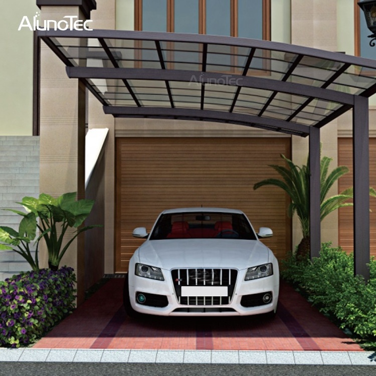 Aluminum Steel Cantilever Gazebo Pergola Car Port Canopy Roof Patio Cover Garages Carport for Garden