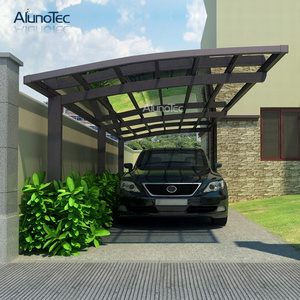 Aluminum Steel Cantilever Gazebo Pergola Car Port Canopy Roof Patio Cover Garages Carport for Garden