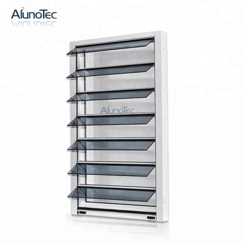 Factory Wholesale Drying Louver Blade Modern Jalousie Window Louvred Shutter Sun Louver Windows