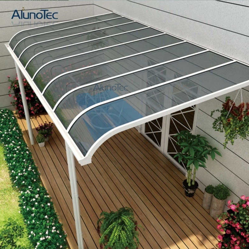 Garden Aluminum Awnings Sun Rain Protection Polycarbonate Awning Canopy Outdoor