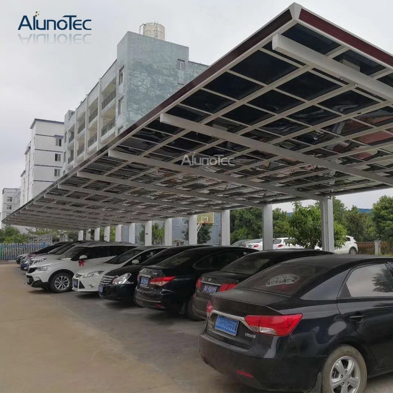 Sun Shade Aluminum Carport Patio Roof Car Single Parking Carport Shelter