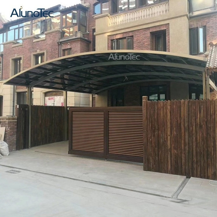 Flat Roof Garden Aluminum Outdoor Carport Cover Canopy for Patio