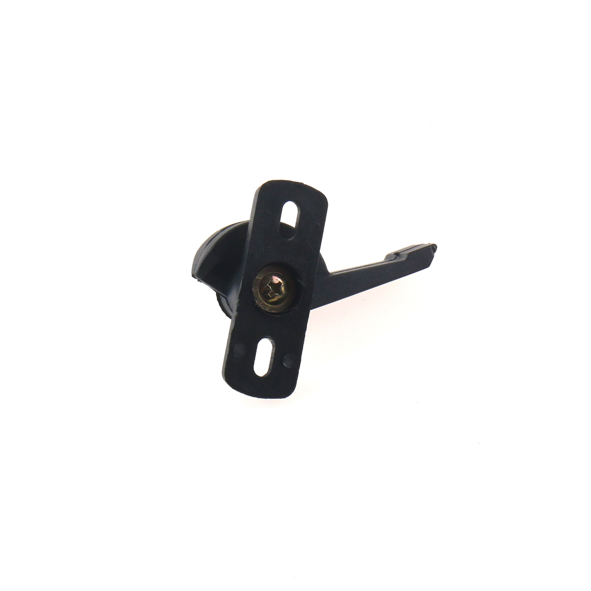 Ys-004 Plastic Black Crescent Supplier Door Lock Sliding Bolt For Sliding Door And Window