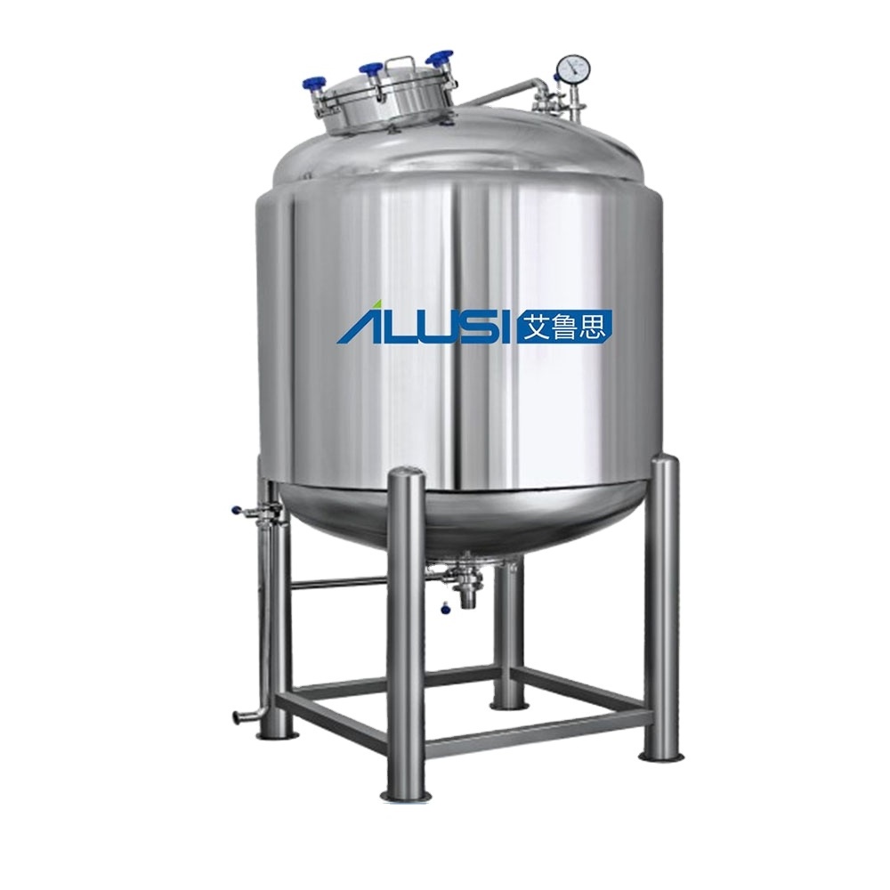 100 litre stainless steel tank storage milk container 50 ltr tank food grad Sanitary grade water storage tank