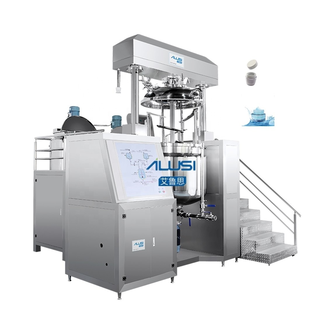 SUS316L vacuum mixer homogenizer emulsifying machine for making cosmetic cream/mayonnaise/ointment