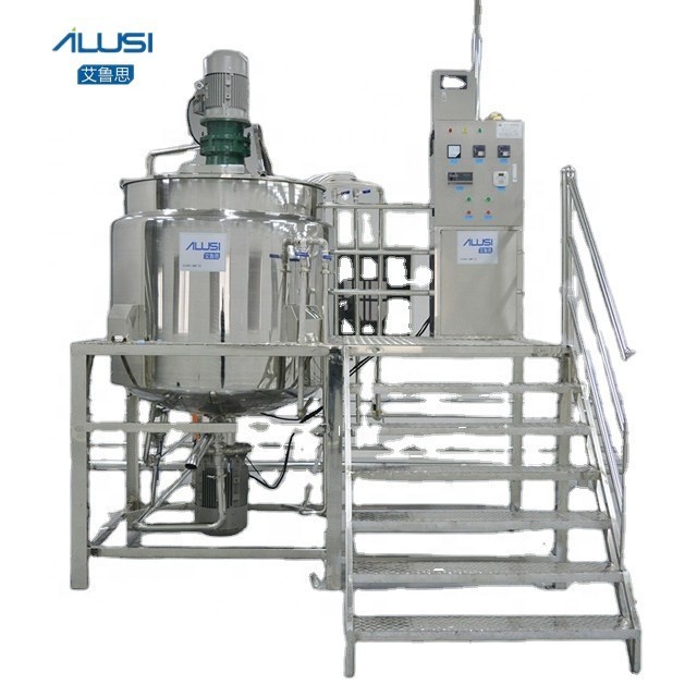 Shampoo Aloe Vera Gel Making Machine Bleach Cleaner Homogenizer Liquid Soap Detergent Homogenizing Tank