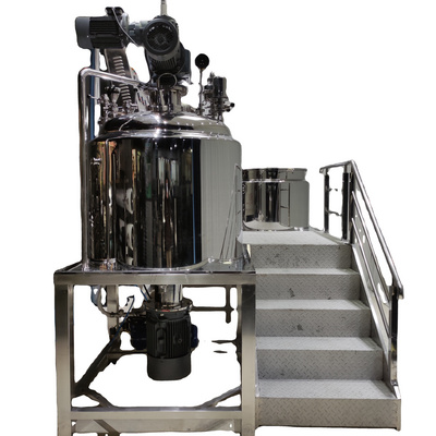 Vacuum industrial soap heat homogenizer emulsifying multifunctional blender mixers machine