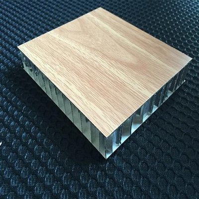 Factory Hot Sale Building Materials 10 mm Wood Grain Aluminum Honeycomb Board