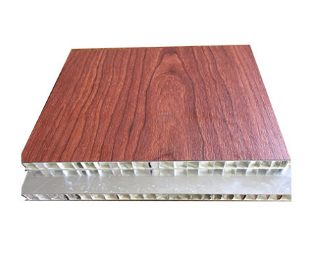 Factory Hot Sale Building Materials 10 mm Wood Grain Aluminum Honeycomb Board