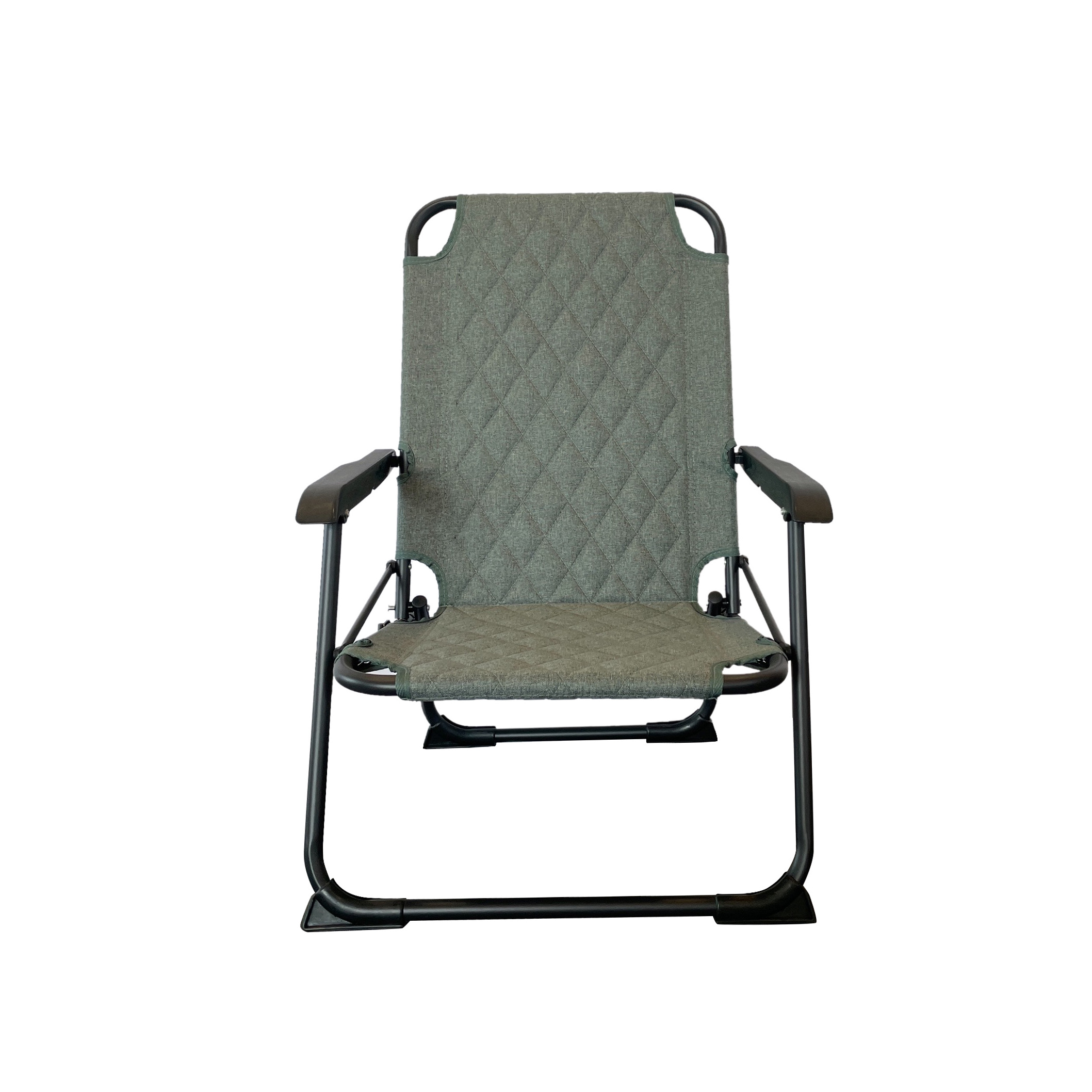 Customized Color Relaxing Outdoor Metal Aluminum Tube Frame Camping Fishing Folding Chair