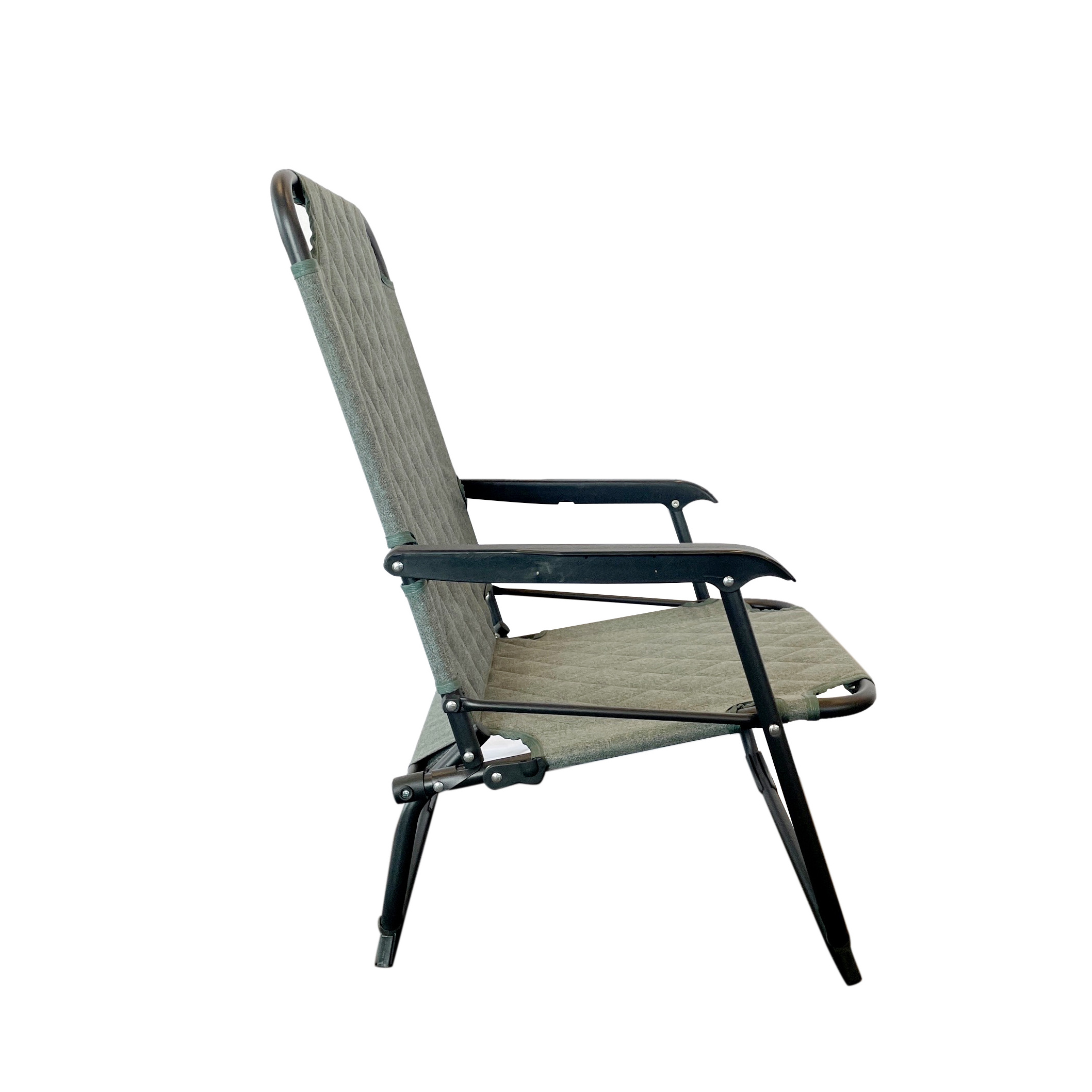 Outdoor Furniture Family Picnic Lightweight Portable Cationic Fabric Folding Reclining Beach Chair