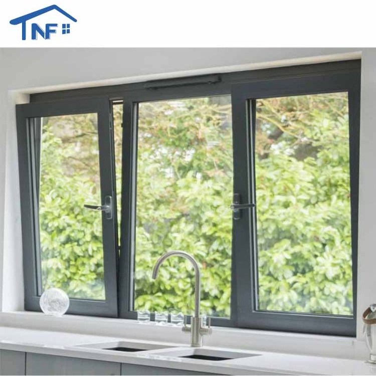 Hurricane Impact Double Glazed Others Swing Windows French Casement Windows For Sale