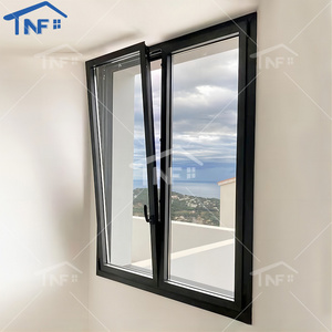 Hurricane Impact Double Glazed Others Swing Windows French Casement Windows For Sale