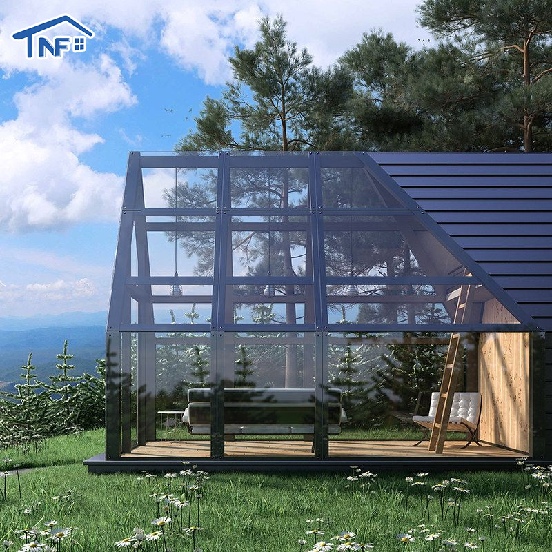 Outdoor Garden Low-E Tempered Glass Sunlight Room The Small Sunny Sunshine Glass Room