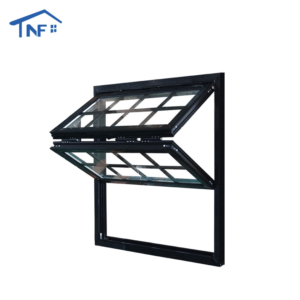 Aluminum Storefront Vertical Sliding Bi-folding Door Push up Fold up Window and Door Vertical Fold Up Windows