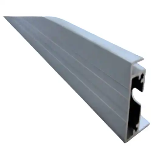 6000 Series Aluminum Extrusion Sandblasted Anodized Solar Frame for T5 Temperature Bending Cutting Services