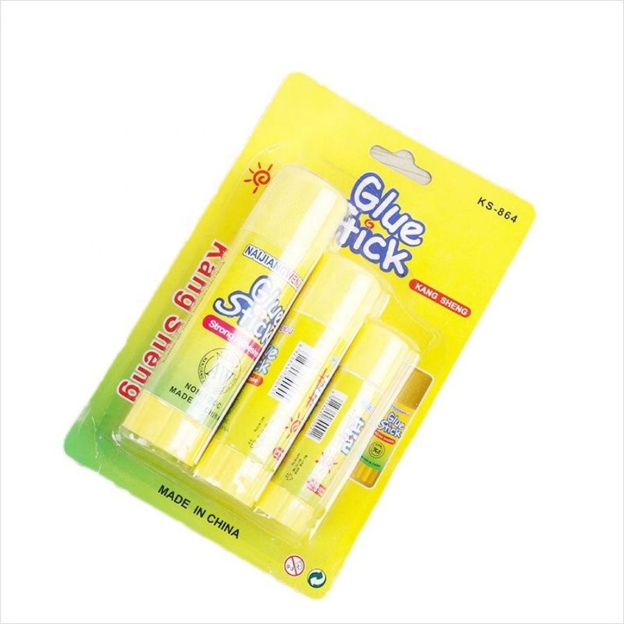 Office school stationery No-toxic safety white solid stick glue for students