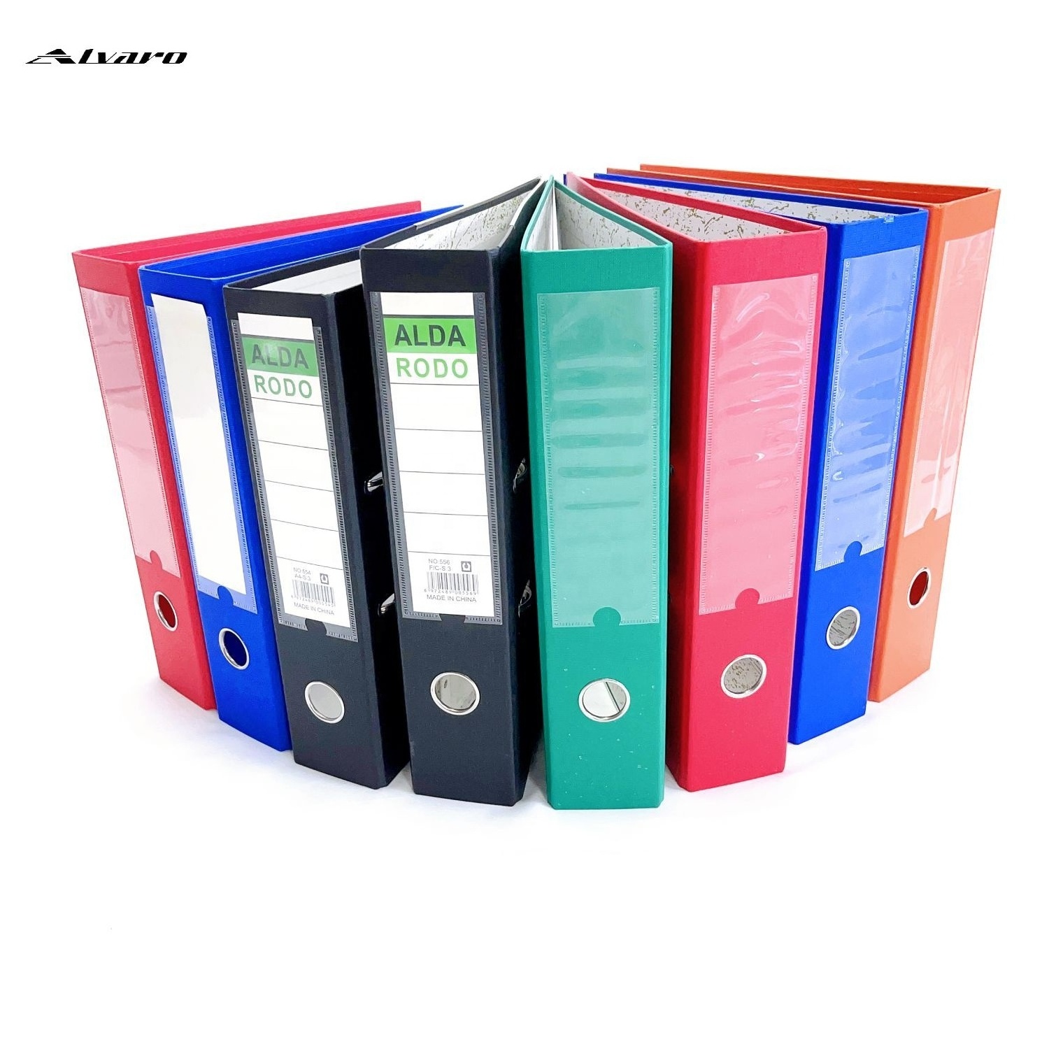 High quality good price Office files organizing storage FC Size 2.5mm 3inch clip pp rigid cardboard Lever Arch File Folder