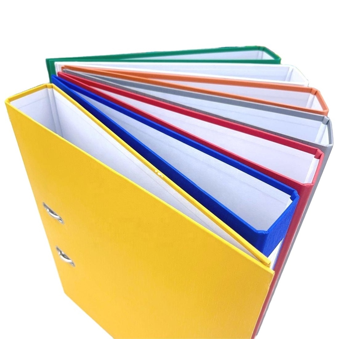 High quality good price Office files organizing storage FC Size 2.5mm 3inch clip pp rigid cardboard Lever Arch File Folder